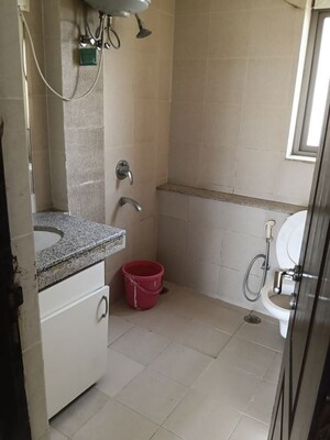 Bathroom in 3 BHK Apartment at Unitech Uniworld Gardens, Sector 47 – for Rent