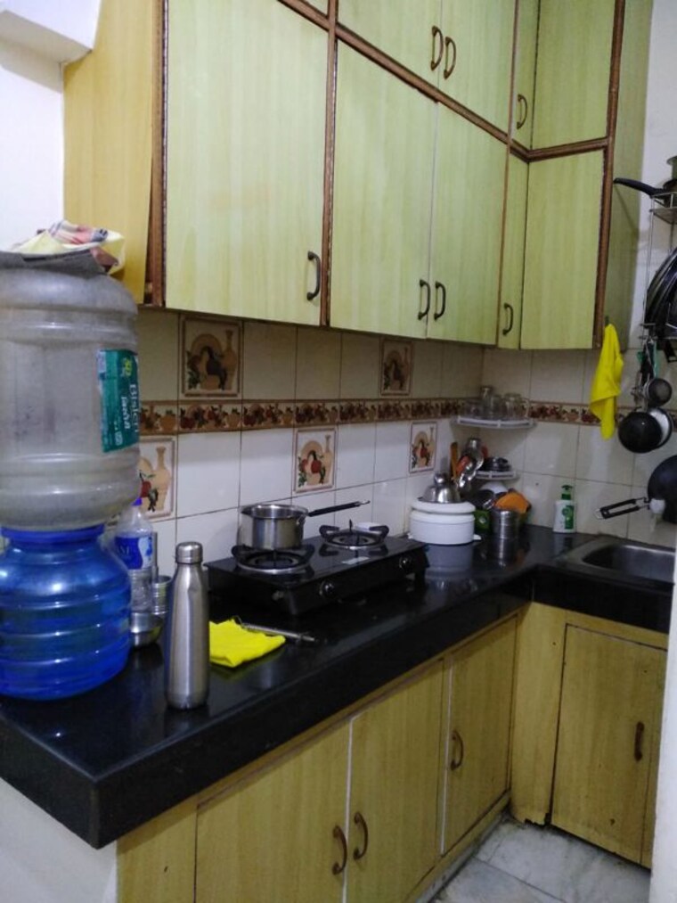 Kitchen, lajpat nagar 4 1 Bedroom 567 Sq.Ft. Builder Floor In Lajpat Nagar 4 Delhi 10335255