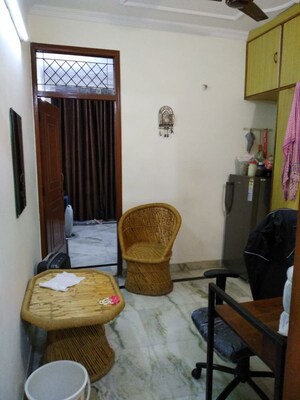 Living Room in 1 BHK Builder Floor at Lajpat Nagar 4 – for Rent