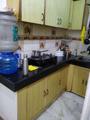 Kitchen in 1 BHK Builder Floor at Lajpat Nagar 4 – for Rent