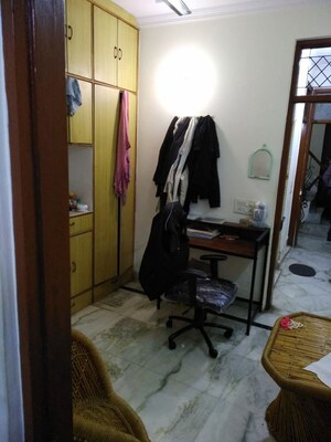 Living Room in 1 BHK Builder Floor at Lajpat Nagar 4 – for Rent