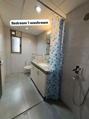 Bathroom in 4 BHK Apartment at Tata Primanti-Tower Residences, Sector 72 – for Sale