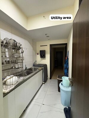 Building Lobby in 4 BHK Apartment at Tata Primanti-Tower Residences, Sector 72 – for Sale