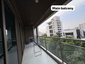Balcony in 4 BHK Apartment at Tata Primanti-Tower Residences, Sector 72 – for Sale