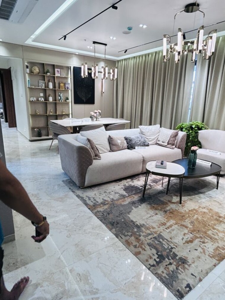 Living Room, vision-vanessa 3 Bedroom 1430 Sq.Ft. Apartment In Ravet Pune 10335306