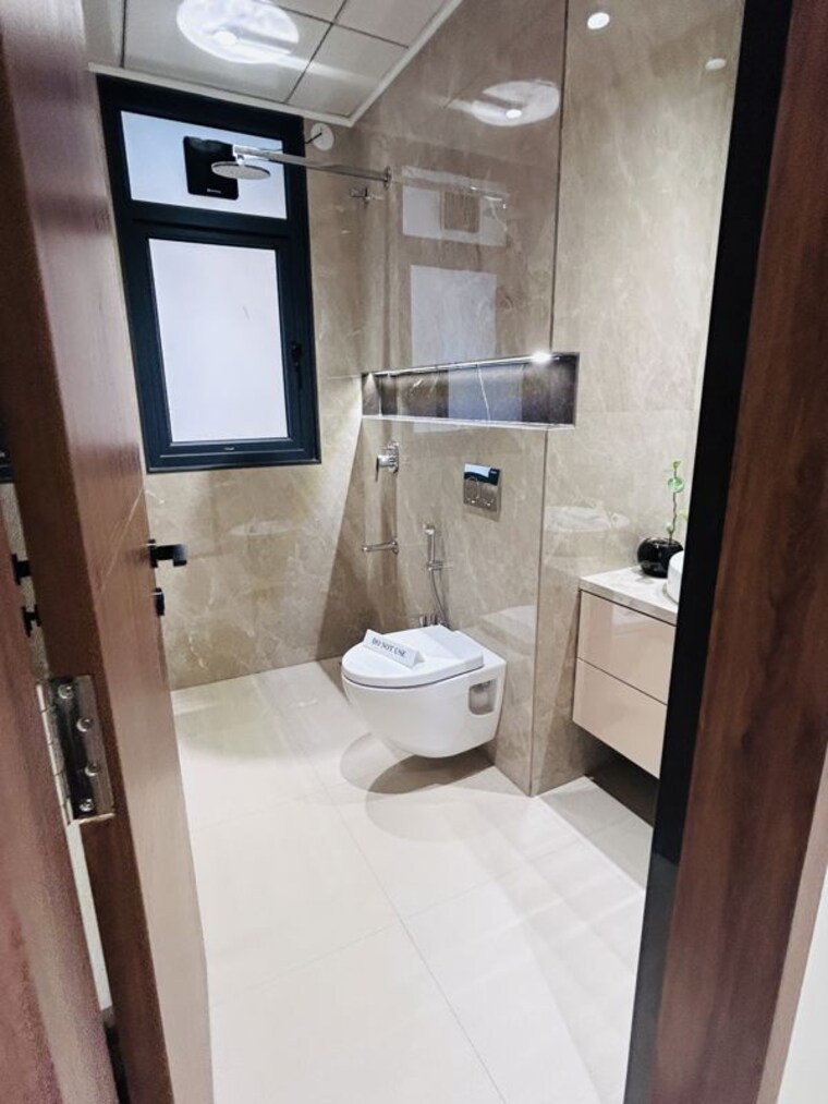 Bathroom, vision-vanessa 3 Bedroom 1430 Sq.Ft. Apartment In Ravet Pune 10335306