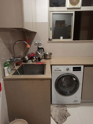 Kitchen in 2 BHK Apartment at One Hiranandani Park, Ghodbunder Road – for Rent