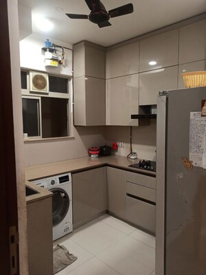 Kitchen in 2 BHK Apartment at One Hiranandani Park, Ghodbunder Road – for Rent