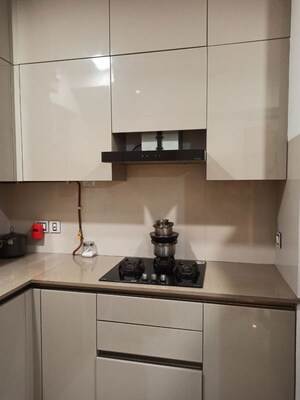 Kitchen in 2 BHK Apartment at One Hiranandani Park, Ghodbunder Road – for Rent