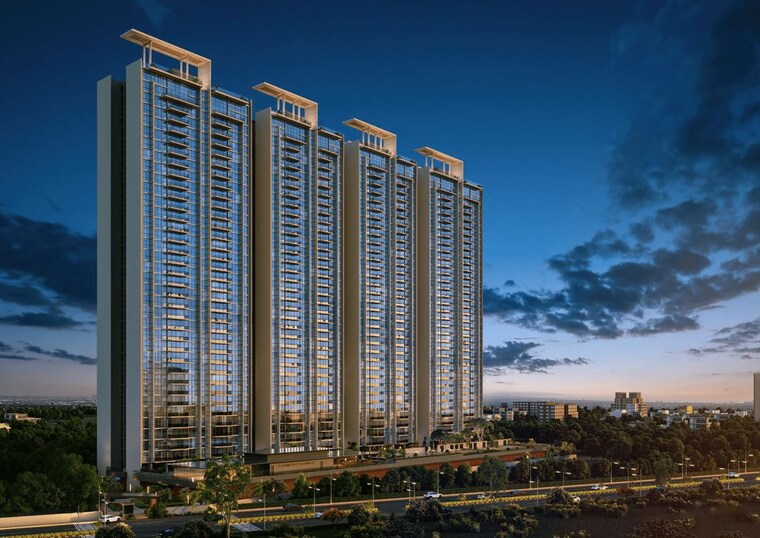 Exterior View, kasturi-the-balmoral-towers 3 Bedroom 1246 Sq.Ft. Apartment In Balewadi Pune 9787188