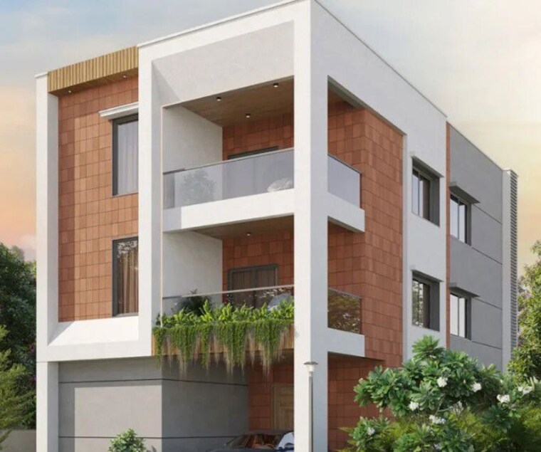 Exterior View, srr-hillscape 4 Bedroom 4410 Sq.Ft. Villa In Mamidpally Hyderabad 10335360
