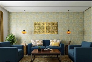 Living Room in 2 BHK Apartment at Adani Codename LIT, Thane West – for Sale