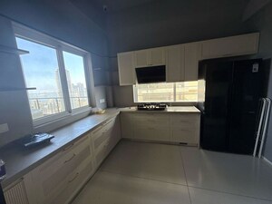 Kitchen in 3 BHK Apartment at Indiabulls Sky Forest, Lower Parel – for Rent