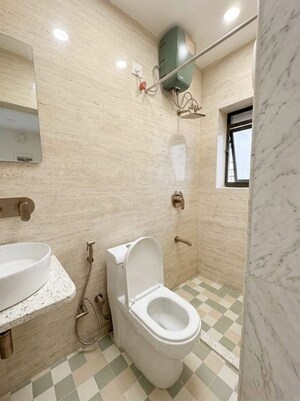 Bathroom in 1 BHK Apartment at Neelkanth Avenue, Kharghar – for Sale