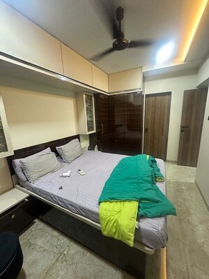 Bedroom in 1 BHK Apartment at Oxford Navrang Navkar, Goregaon West – for Rent