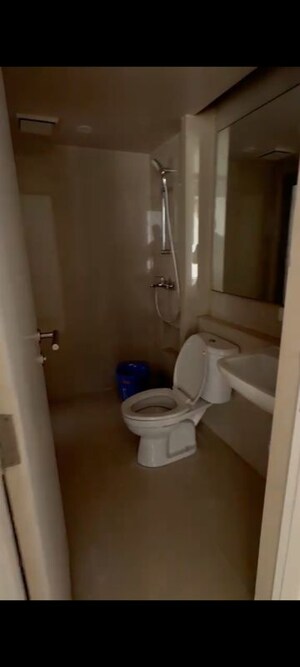 Bathroom in 3 BHK Apartment at Hiranandani Estate Angelo, Ghodbunder Road – for Rent