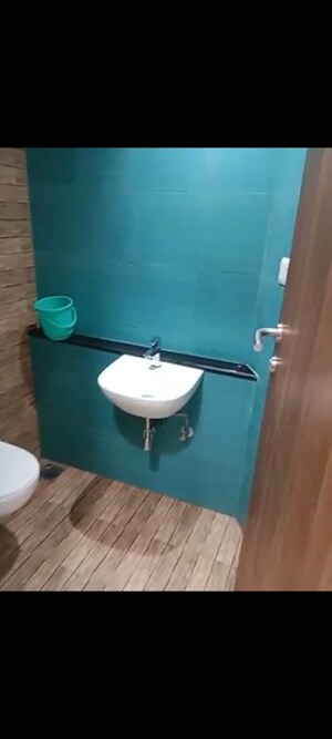 Bathroom in 1 BHK Apartment at Lodha Crown Quality Homes, Majiwada – for Rent