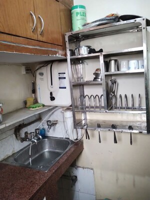 Kitchen in 2 BHK Apartment at Gtb Enclave – for Rent
