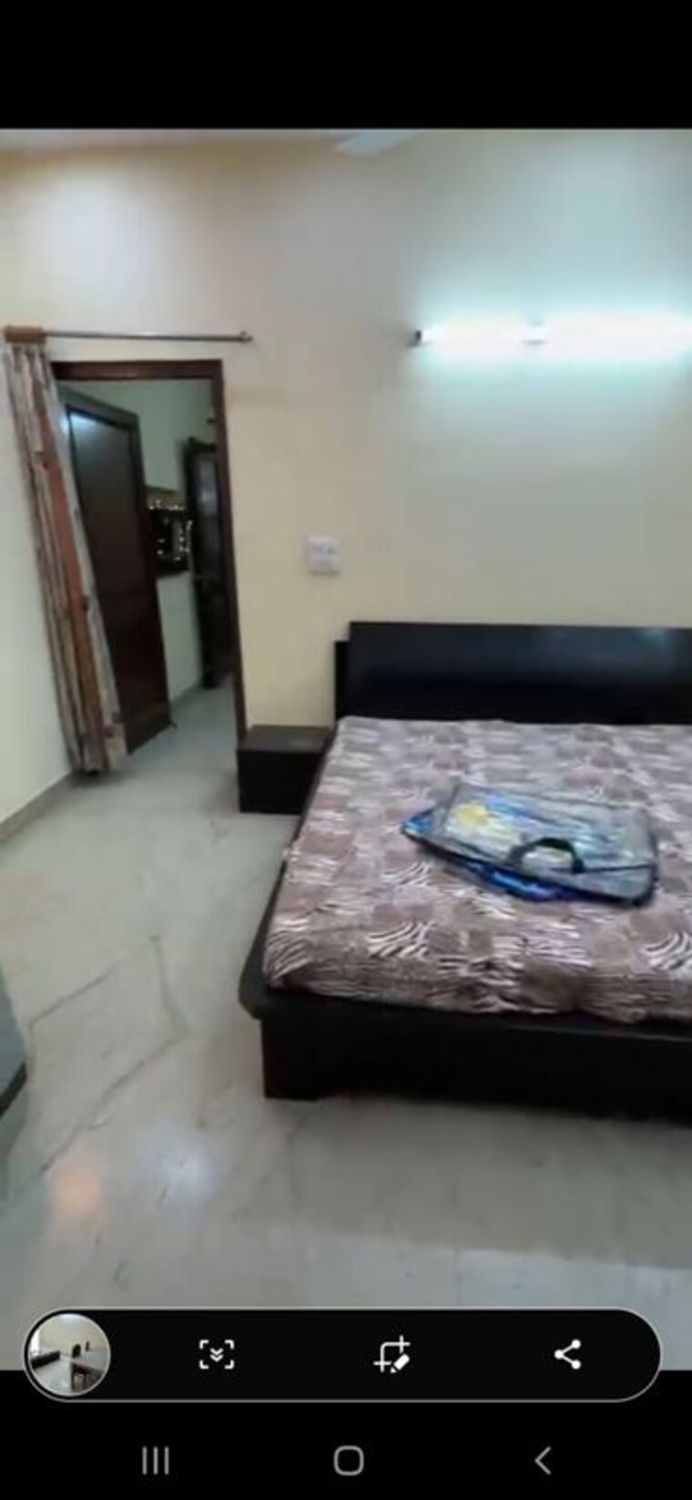 Bedroom, lajpat nagar i 1 Bedroom 900 Sq.Ft. Builder Floor In Lajpat Nagar I Delhi 10335493