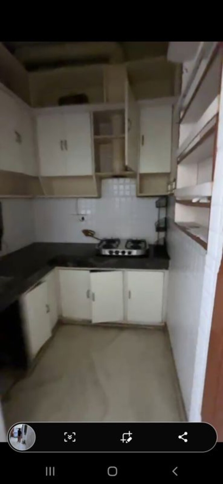 Kitchen, lajpat nagar i 1 Bedroom 900 Sq.Ft. Builder Floor In Lajpat Nagar I Delhi 10335493
