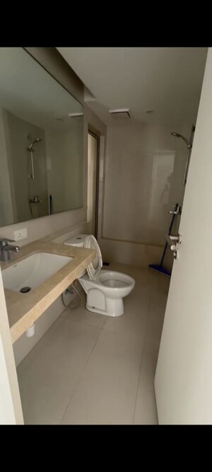 Bathroom in 2 BHK Apartment at Hiranandani Estate Alina, Ghodbunder Road – for Rent