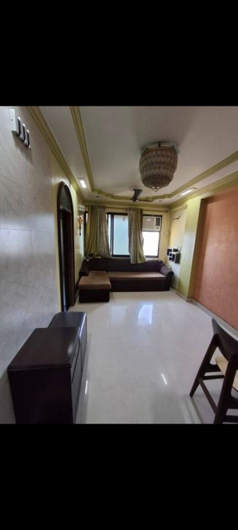 Living Room, thane west 1 Bedroom 580 Sq.Ft. Apartment In Thane West Thane 10335485