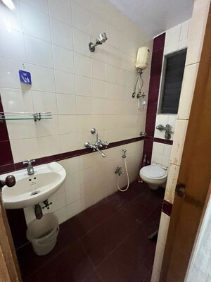 Washroom in 1 BHK Apartment at Ashok Vihar CHS, Marol – for Rent