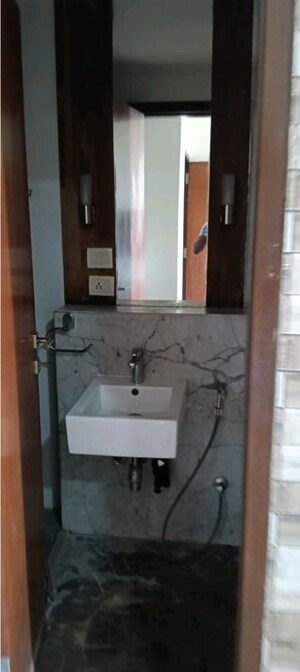 Bathroom in 2 BHK Apartment at The Wadhwa Palm Beach Residency, Nerul Sector 4 – for Rent