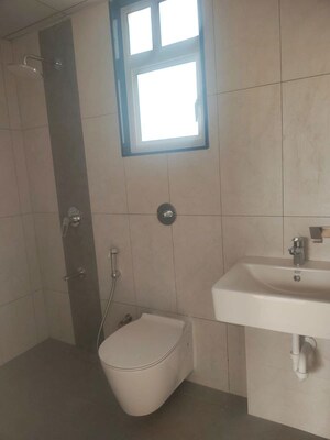 Bathroom in 3 BHK Apartment at Vilas Javdekar Yashone Eternitee, Hinjewadi – for Rent