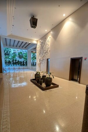 Living Room in 3 BHK Apartment at Rohan Lifescapes Aquino, Prabhadevi – for Sale