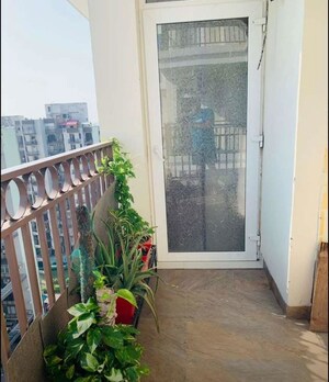 Balcony in 2 BHK Apartment at La Prisma, Dhakoli – for Rent