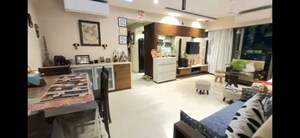 Living Room in 3 BHK Apartment at Adani Group Western Heights, Andheri West – for Rent