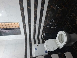 Bathroom in 2 BHK Apartment at Sri Gurunanak CHS, Kopri – for Rent