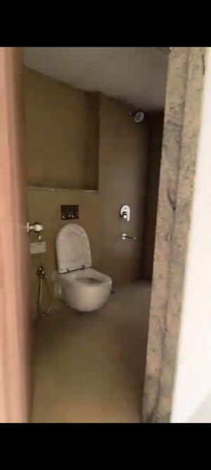 Bathroom in 3 BHK Apartment at Runwal The Sanctuary Tower 4, Mulund West – for Rent