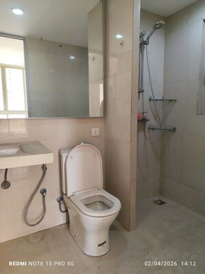 Bathroom in 3 BHK Apartment at Hiranandani Highland, Powai – for Rent