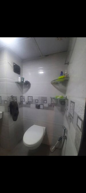 Bathroom in 1 RK Apartment at Goregaon East – for Rent