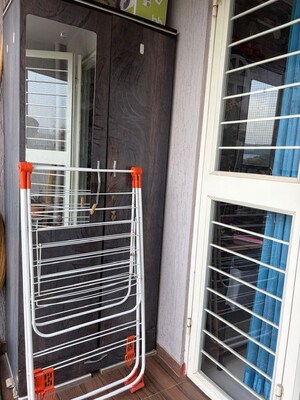 Balcony in 2 BHK Apartment at Anmol Pride Pashan, Pashan – for Rent