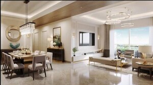 Living Room in 2.5 BHK Apartment at Jashn Elevate, Sushant Golf City – for Sale