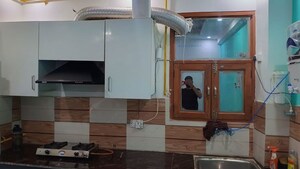 Kitchen in 1 BHK Apartment at Ashu Apartment, Sector 49 – for Rent