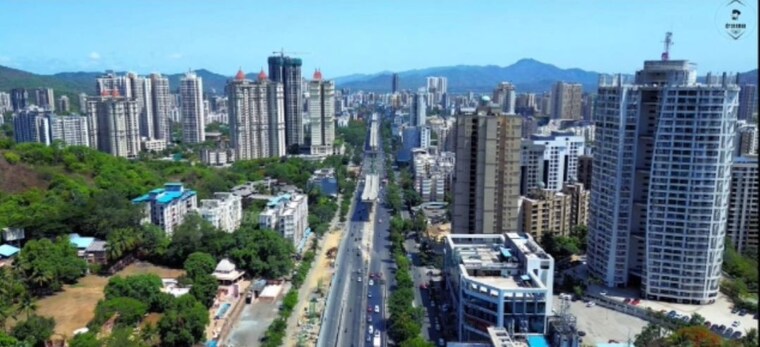 Exterior View, lalani-residency 2 Bedroom 735 Sq.Ft. Apartment In Kavesar Thane 10335709