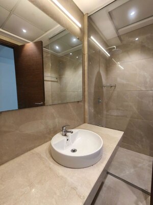 Bathroom in 4 BHK Apartment at Bombay Realty Island City Centre II, Dadar East – for Rent