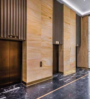 Staircase in  Office Space at Kamdhenu 23 West, T.T.C. Industrial Area – for Sale