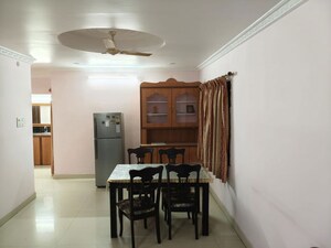 Living Room in 3 BHK Apartment at KK Tower, Madhapur – for Rent