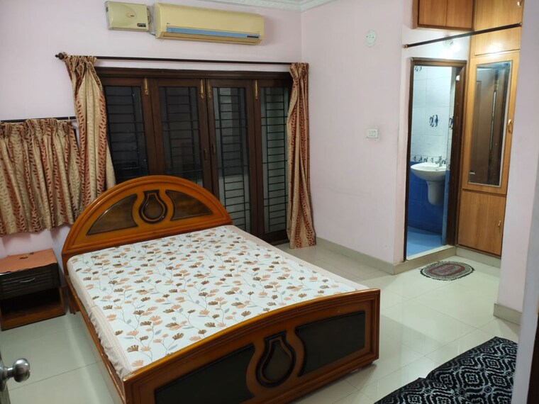 Bedroom, kk-tower 3 Bedroom 1600 Sq.Ft. Apartment In Madhapur Hyderabad 10335895