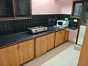 Kitchen in 3 BHK Apartment at KK Tower, Madhapur – for Rent