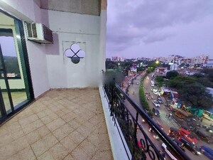 Balcony in 2 BHK Apartment at Nancy Towers, Wanowrie – for Rent
