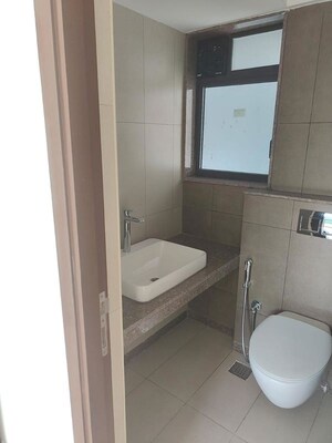 Bathroom in 2 BHK Apartment at Godrej The Trees, Vikhroli East – for Rent