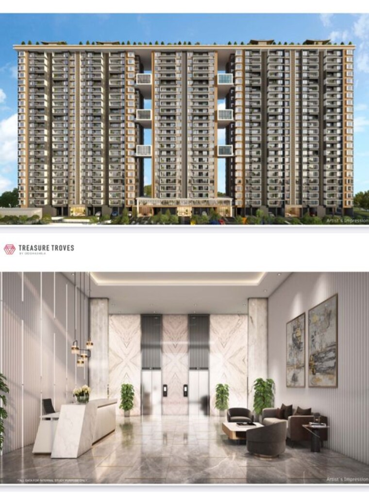 Exterior View, siddhashila-treasure-troves 2 Bedroom 809 Sq.Ft. Apartment In Wakad Pune 10335949