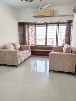 Living Room in 2 BHK Apartment at Evershine Greens, Andheri West – for Sale