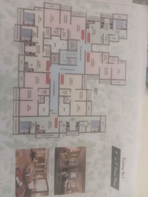 Floor Plan in 1 BHK Apartment at Shreya Darshan, Zanzroli – for Sale